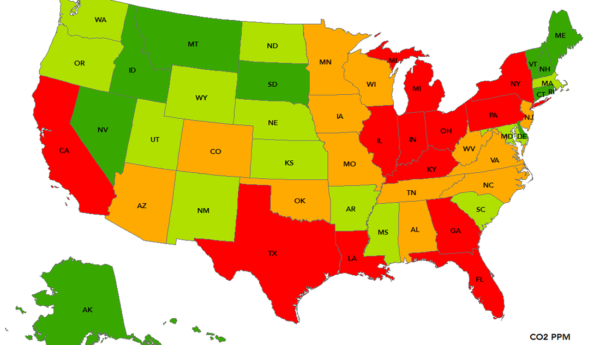 u.s. co2 levels map