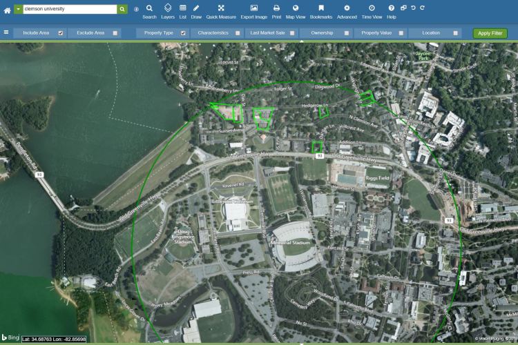 Multifamily student housing developments at Clemson University